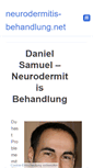 Mobile Screenshot of neurodermitis-behandlung.net